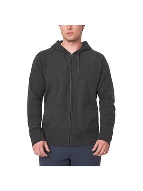 Modern Ambition Men’s Full Zip Hooded Sweater. Gray. New with Tags